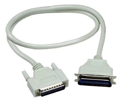 Cable Impresora Paralelo Lpt1 Para Epson Lx300, Lx810 Ap2000 Gris