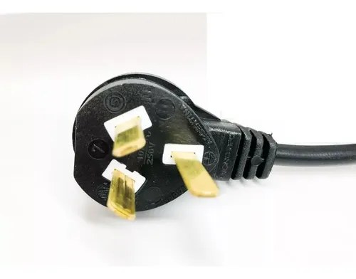 Cable Power Acodado Doble C13/ 220v Tv Cpu Ups Pccom Systems - 4