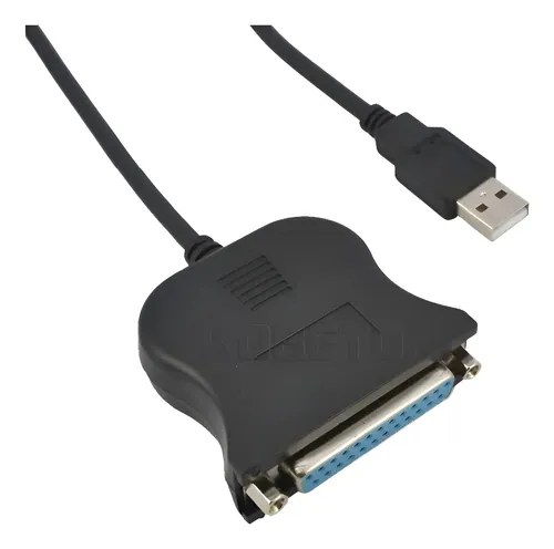 Cableadaptador Usb A Paralelo 100% Compatible Ver Detalle Negro