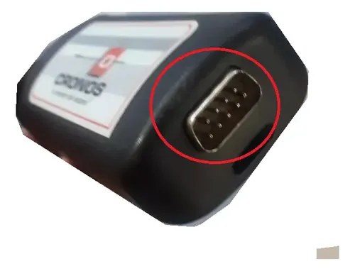 Cables Para Crono Detec Rugby Serial A Pc 2mts + Convers Usb Gris/azul - 2