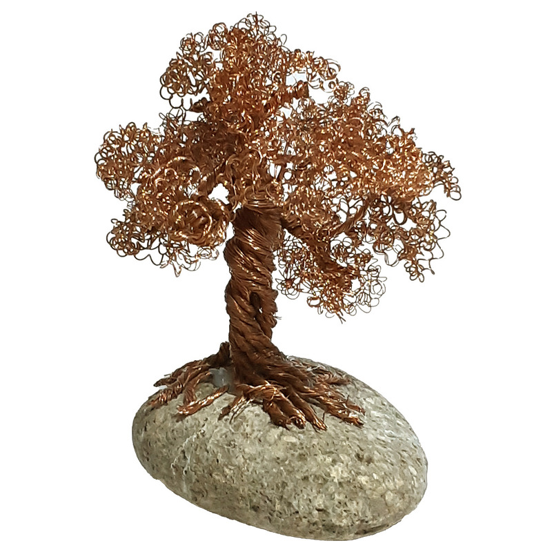 Artesanía, Árbol Chico de Alambre Cobre