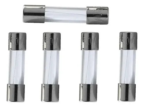 Fusibles Vidrio 2a/250v 20x5 Mmts X 10 Unidades Centro