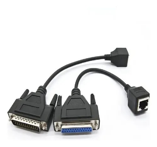 Kit X 2 Adaptadores Db25 Mh A Rj45 Para Laser Ilda Congreso