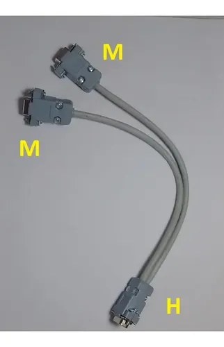 Splitter Adaptador Db9 1 Hembra A 2 Machos Premium Congreso - 2