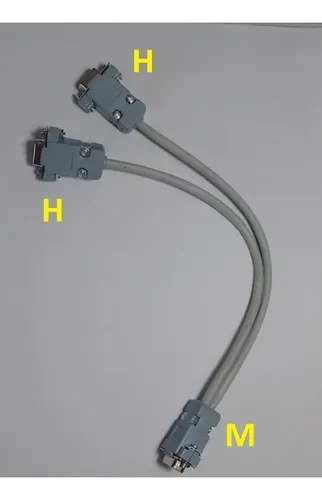 Splitter Adaptador Db9 1 Macho A 2 Hembras Premium Congreso - 2