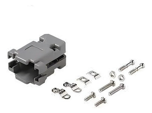 Tapa Para Conector Db9 D Sub X 25 Unidades Congreso Gris