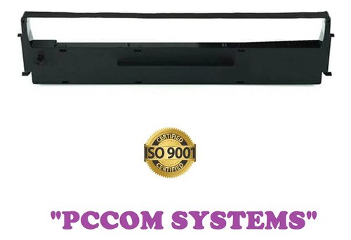 X5 Unidades Cinta Negra Premium Para Epson Lx300 Matricial - 2