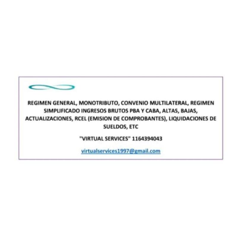 Servicios Varios (arca Ex Afip, Arba, Agip, Dnrpa,anses)