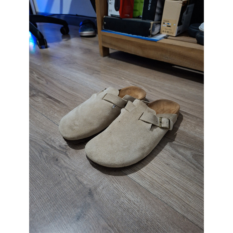 Zuecos Boston Beige Arena