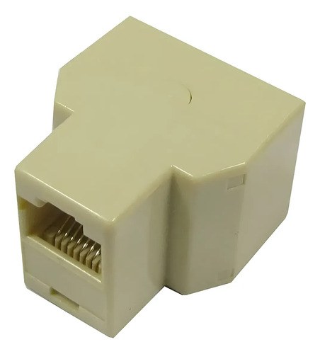 Adaptador Rj45 Red 1 Hembra A 2 Hembras Pccom Systems Ctro
