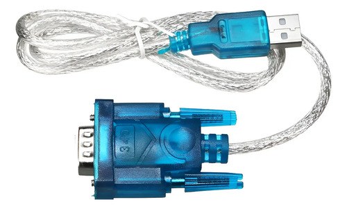 Cable Adaptador Usb A Serial Rs-232 El Mejor Fac De Medicina Azul Acero