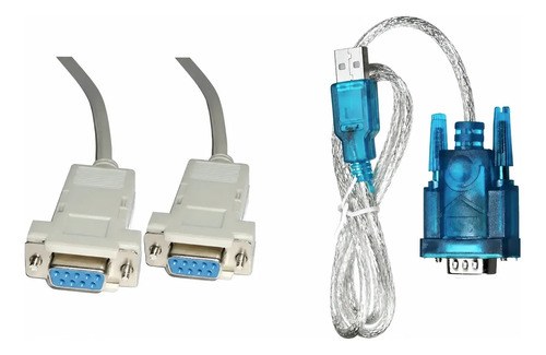 Cable Balanzas Systel Croma 30v2 Y Ii 30v2 A Pc 6mts + Usb Gris