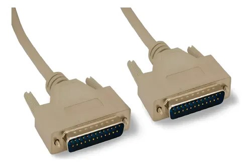 Cable Db25 Macho A Macho Pin To Pin Zona Fac Medicina Beige