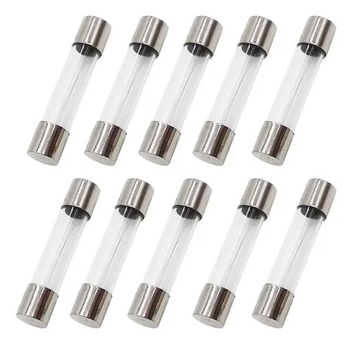 Fusibles Vidrio 1a/250v 20x5 Mmts X 10 Unidades Centro