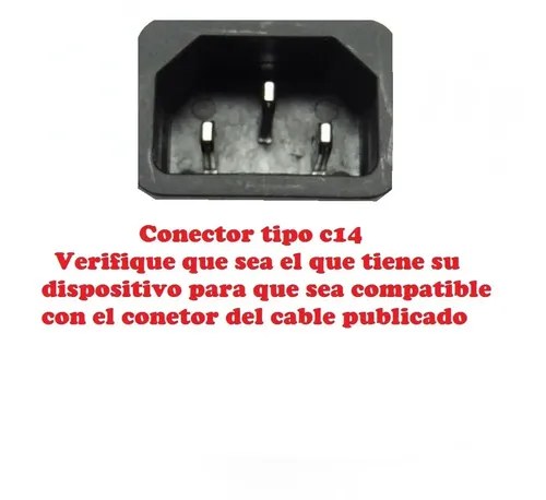 X6u Cable Power Doble Angulo C13 A 220v Pc Us Pccom Systems - 6