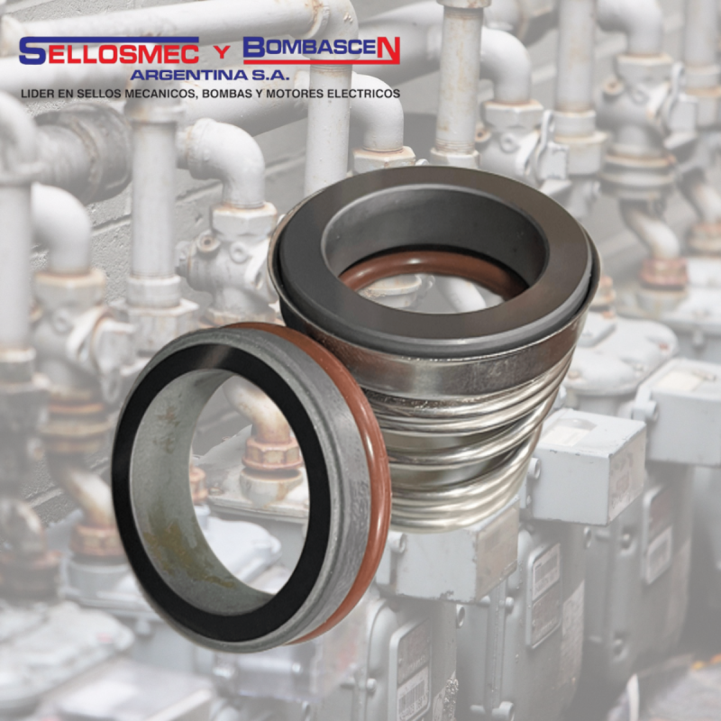 Sello Mecánico Tipo 155 RC SSV P/eje de 30mm - Resorte Cónico - 6/14