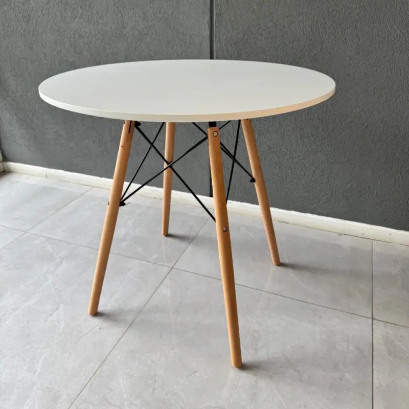 Mesa Eames Circular madera