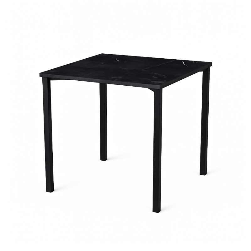Mesa Milano Cuadrada 85 cm Marmol Gris - 2