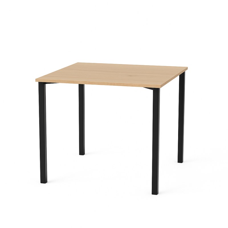 Mesa Milano Cuadrada 85 cm Roble Negro - 2