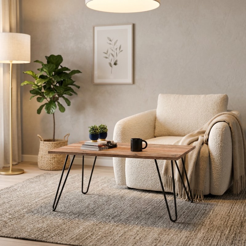 Mesa Ratona Industrial 90 cm Atakama