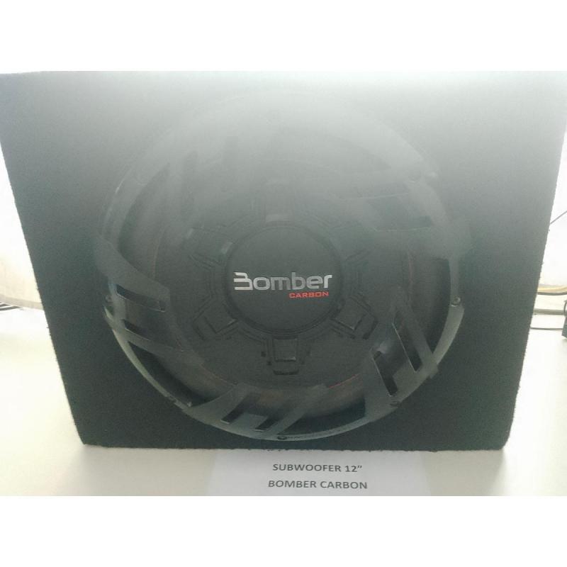 Subwoofer 12 Bomber Carbon