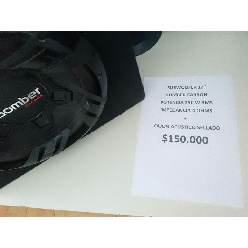 Subwoofer 12 Bomber Carbon - 4