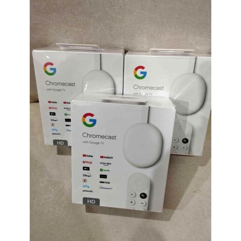 Google Chromecast Tv Blanco Versiones HD y 4K