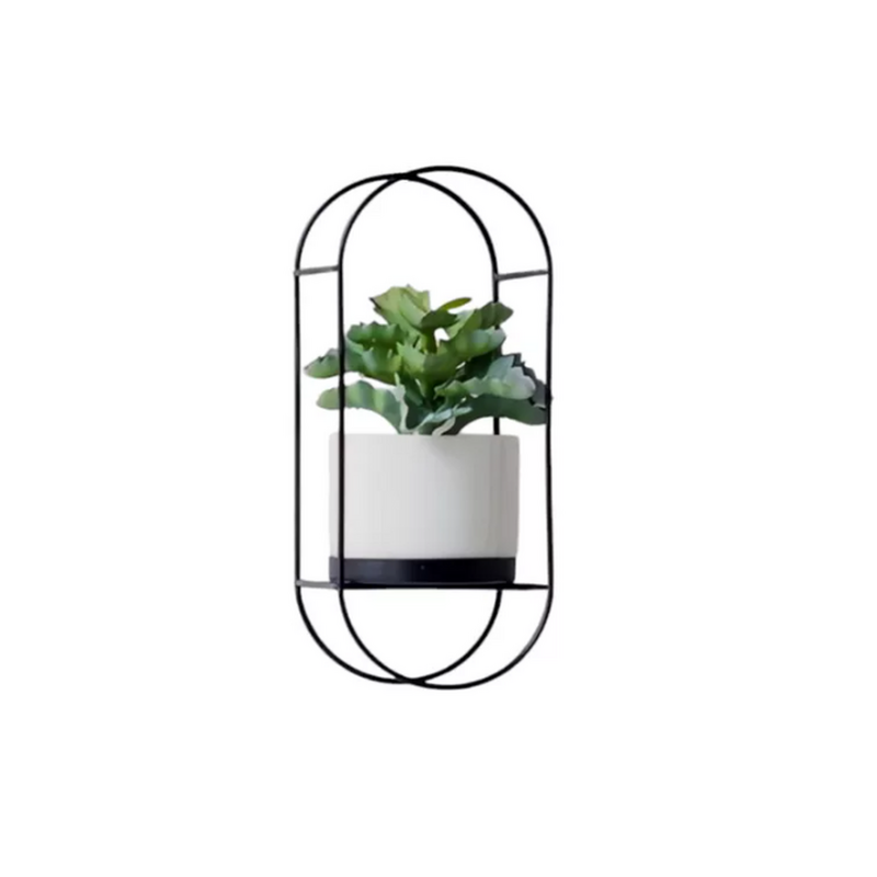 Macetero Colgante De Hierro