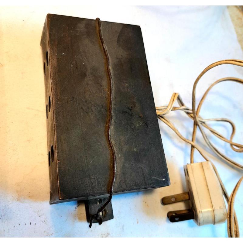 Antigua Lámpara De Bronce Para Piano Con Luz Fluorescente - 6
