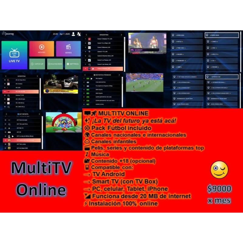 TV Digital por Internet