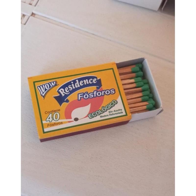 Cajitas De Fósforos Chicas - Residence / x25 Unidades