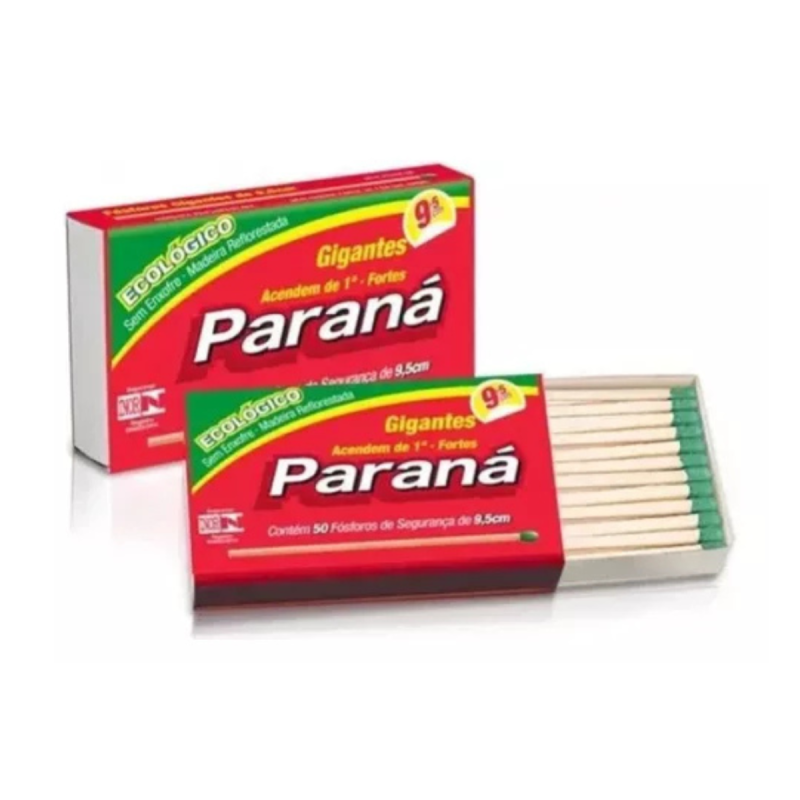 Cajas De Fósforos Largos Paraná / x50 Cajas - Madera