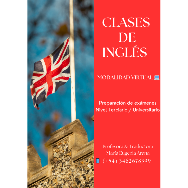 Clases de Inglés para estudiantes nivel terciario/universitario