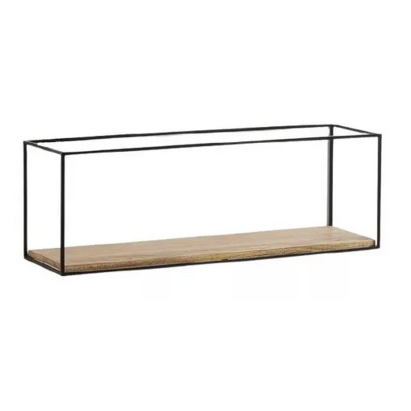 Macetero Colgante (hierro Y Madera)