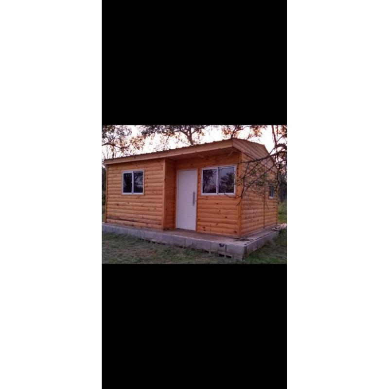 Hermosa Vivienda Tipologia Medio Tronco .(obra En Gris ) San Javier Del Lago , Calamuchita