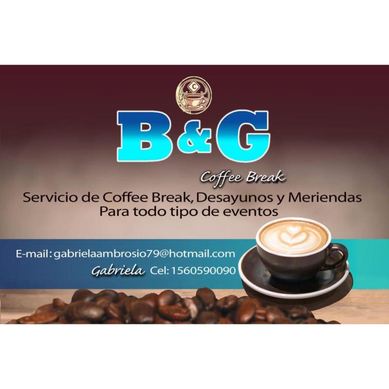 Servicio de Coffee Break, Desayunos y Meriendas
