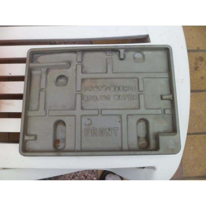 Bandeja de desagote heladera General Electric del año 80 ORIGINAL