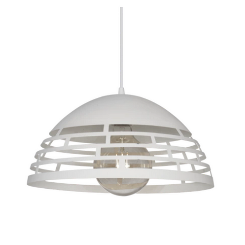 Lámpara de techo Colgante "PARLA" de chapa Ø 420mm x Al:230mm)