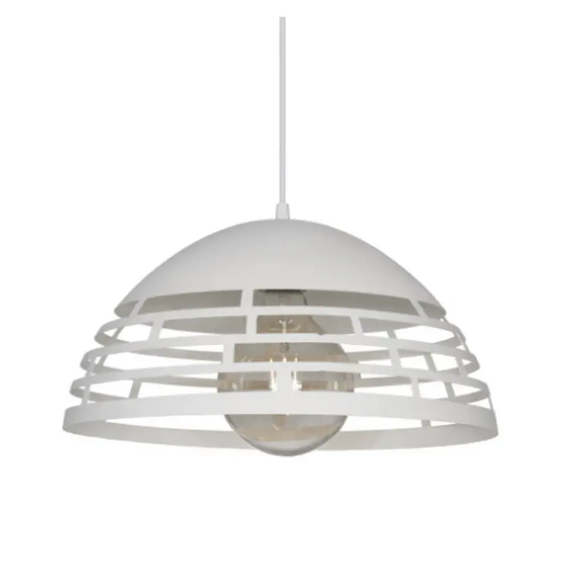 Lámpara de techo Colgante "PARLA" de chapa Ø 420mm x Al:230mm)