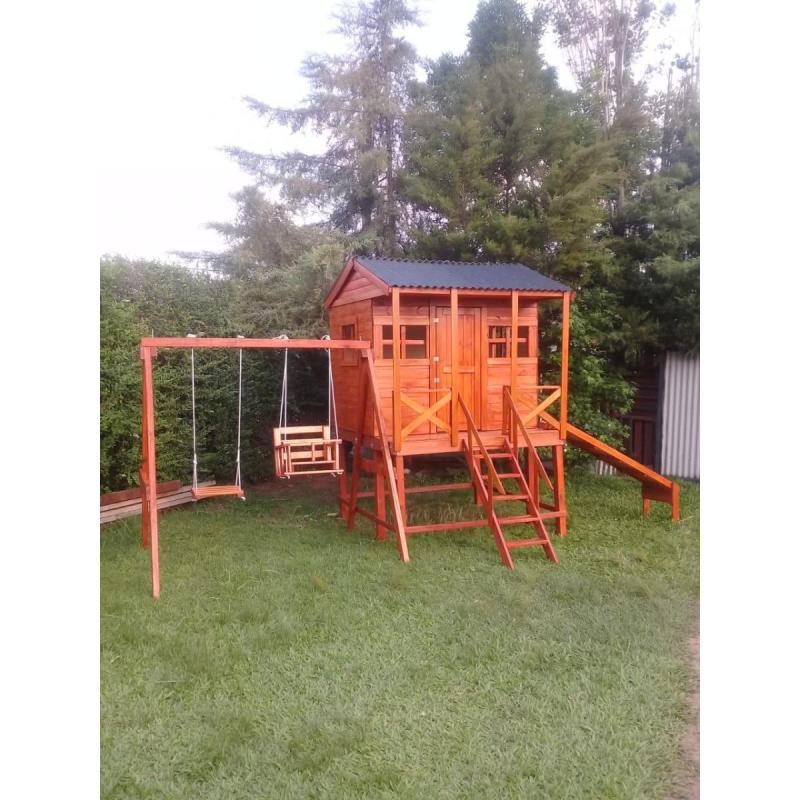 casas y mangrullos para niños de madera - 4/8