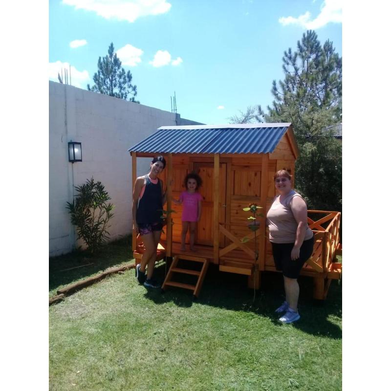casas y mangrullos para niños de madera - 5/8