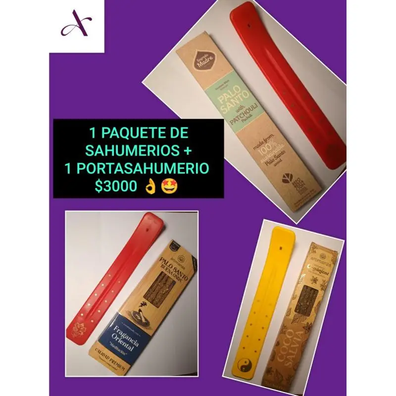 Sahumerios+portasahumerio Sky