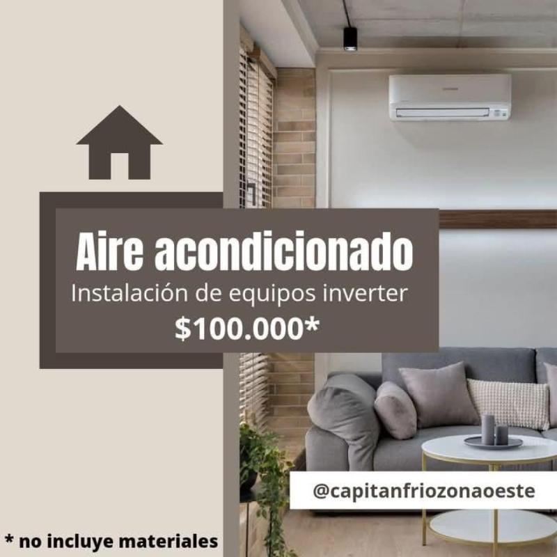 Instalación de equipos de aire acondicionado