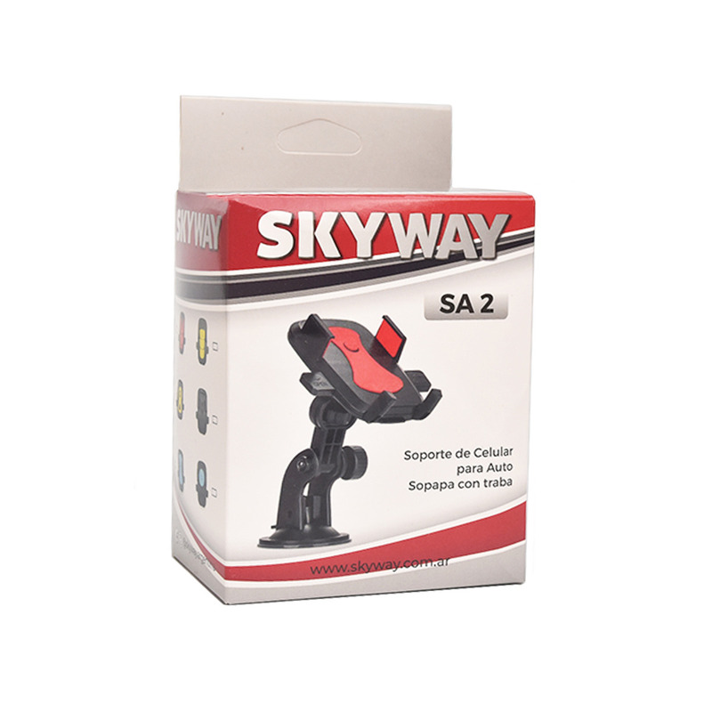 Soporte De Celular / GPS Para Auto Holder Brazo Codo (Sopapa P/ Vidrio) - SA2 - SKYWAY - 4