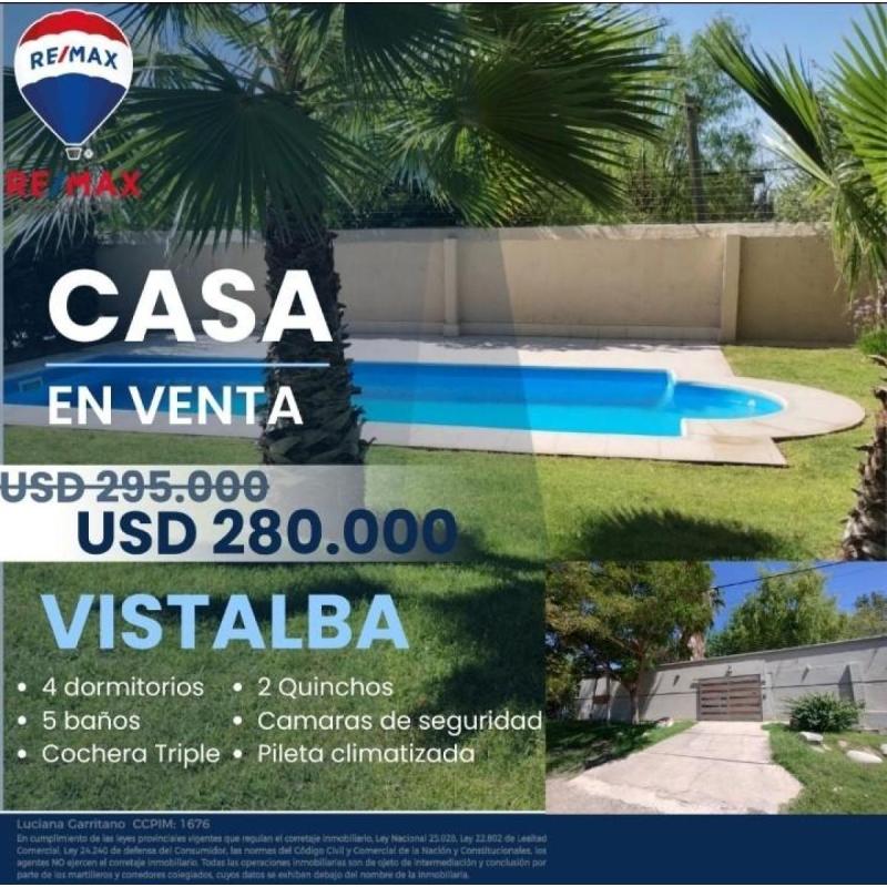 Vistalba Lujan Casa En Venta