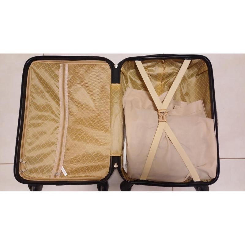 Valija De Cabina, Carry On 4 Ruedas Con Cierre Con Clave - 3