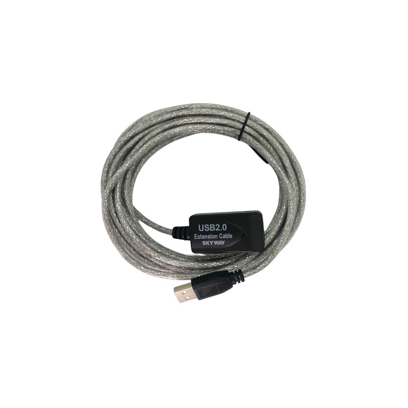 Cable de Extensión USB 2.0 Activo 10 Metros - SKYWAY GM 3399