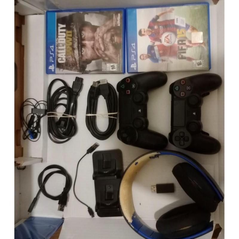 Vendo Playstation 4 Fat Version Usada En Perfecto Estado Con Set Completo - 4