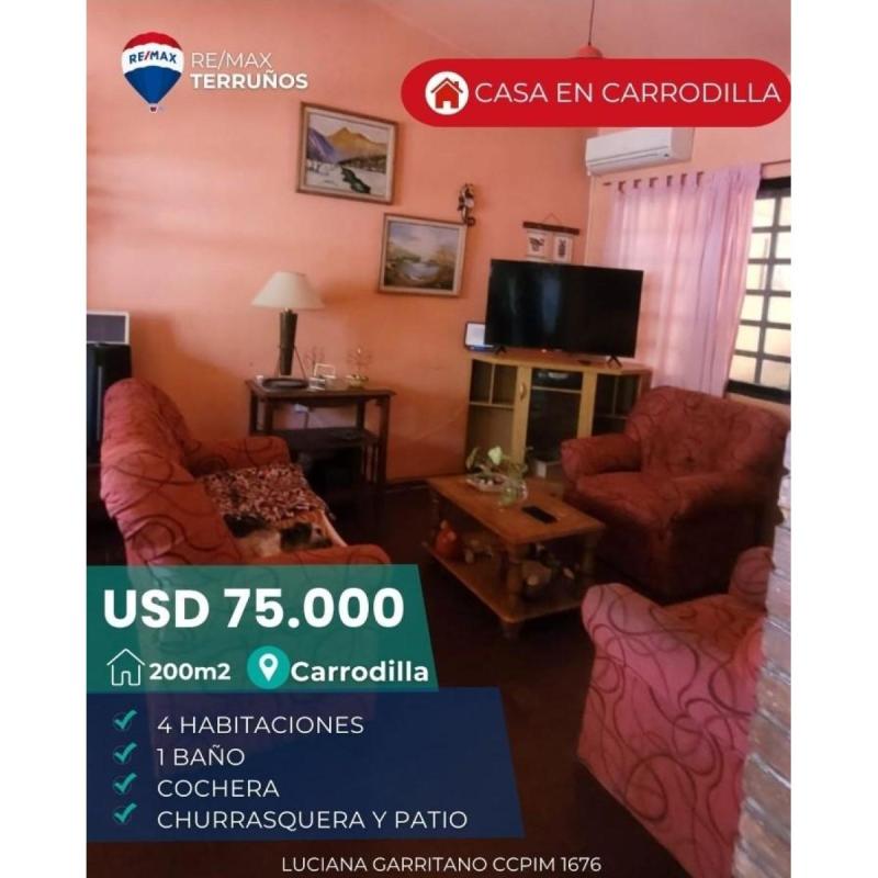 Carrodilla Casa En Venta Usd 75.000