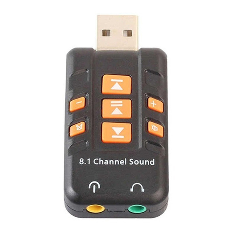 Placa De Sonido Usb 2.0 8.1 Audio Virtual Pc Notebook Dj C07- SKYWAY - 3/5